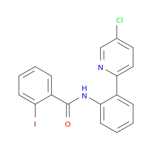 Benzamide, N-[2-(5-chloro-2-pyridinyl)phenyl]-2-iodo-