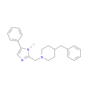 Piperidine, 1-[(4-phenyl-1H-imidazol-2-yl)methyl]-4-(phenylmethyl)-