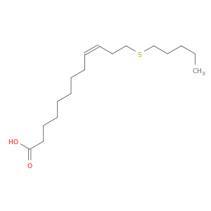 9-Dodecenoic acid, 12-(pentylthio)-, (9Z)-
