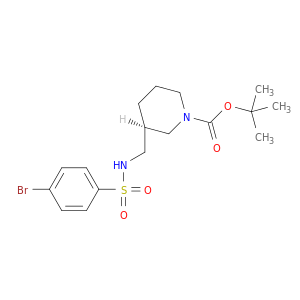 (S)-1-BOC-3-[(4-BROMO-BENZENESULFONYLAMINO)-METHYL]-PIPERIDINE