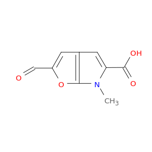6H-Furo[2,3-b]pyrrole-5-carboxylicacid, 2-formyl-6-methyl-