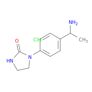 1-[4-(1-Aminoethyl)phenyl]imidazolidin-2-one Hydrochloride