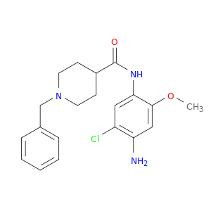 4-Piperidinecarboxamide, N-(4-amino-5-chloro-2-methoxyphenyl)-1-(phenylmethyl)-