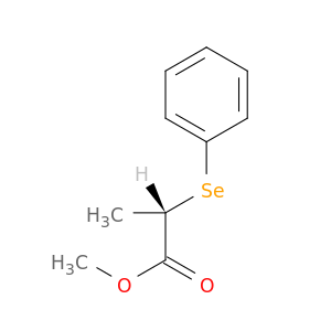 Propanoic acid, 2-(phenylseleno)-, methyl ester, (S)-