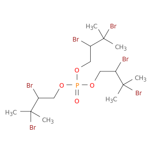 1-Butanol,2,3-dibromo-3-methyl-, phosphate (3:1) (9CI)