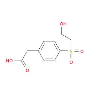 2-[4-(2-Hydroxyethanesulfonyl)phenyl]acetic Acid