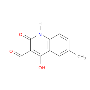 3-Quinolinecarboxaldehyde, 1,2-dihydro-4-hydroxy-6-methyl-2-oxo-