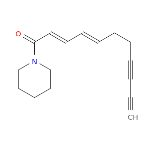Piperidine, 1-[(2E,4E)-1-oxo-2,4-undecadiene-8,10-diynyl]-