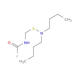Carbamic fluoride, [(dibutylamino)thio]methyl-