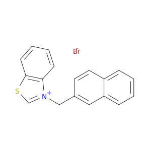 Benzothiazolium, 3-(2-naphthalenylmethyl)-, bromide