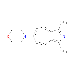 Cyclohepta[c]pyrrole, 1,3-dimethyl-6-(4-morpholinyl)-