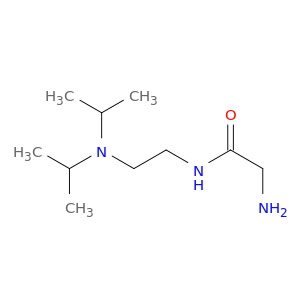 Acetamide, 2-amino-N-[2-[bis(1-methylethyl)amino]ethyl]-