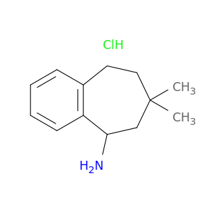 7,7-dimethyl-6,7,8,9-tetrahydro-5H-benzo[7]annulen-5-amine Hydrochloride