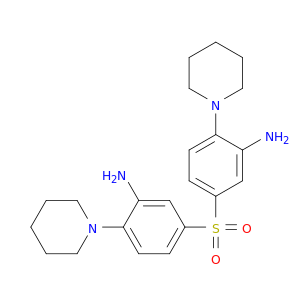 Benzenamine, 3,3'-sulfonylbis[6-(1-piperidinyl)-