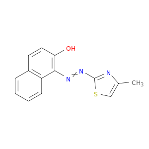 2-Naphthalenol, 1-[(4-methyl-2-thiazolyl)azo]-