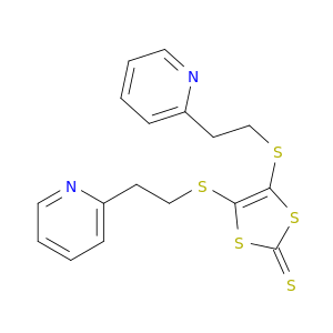 1,3-Dithiole-2-thione, 4,5-bis[[2-(2-pyridinyl)ethyl]thio]-