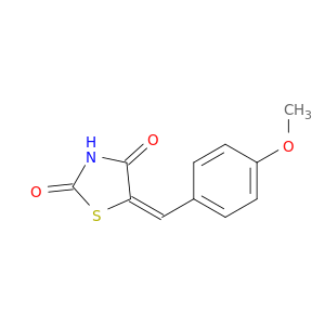 (5E)-5-[(4-甲氧基亚苄基]-1,3-噻唑烷-2,4-二酮