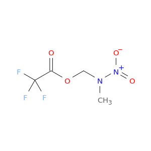 Acetic acid, trifluoro-, (methylnitroamino)methyl ester