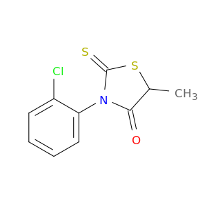 4-Thiazolidinone,3-(2-chlorophenyl)-5-methyl-2-thioxo-