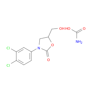 3-(3,4-DICHLOROPHENYL)-5-HYDROXYMETHYL-2-OXAZOLIDINONE CARBAMATE