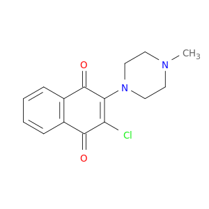 2-chloro-3-(4-methylpiperazin-1-yl)-1,4-naphthoquinone