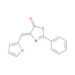 5(4H)-Oxazolone, 4-(2-furanylmethylene)-2-phenyl-, (4Z)-
