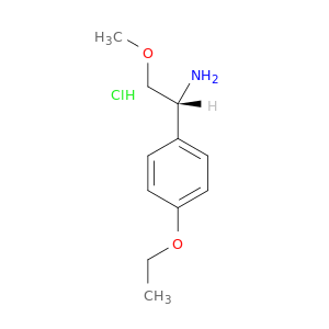 (1R)-1-(4-Ethoxyphenyl)-2-methoxyethan-1-amine Hydrochloride