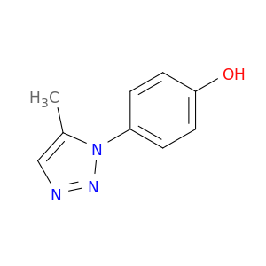 Phenol, 4-(5-methyl-1H-1,2,3-triazol-1-yl)-