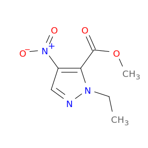 1-乙基-4-硝基-1H-吡唑-5-羧酸甲酯