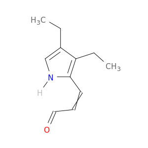 2-Propenal, 3-(3,4-diethyl-1H-pyrrol-2-yl)-