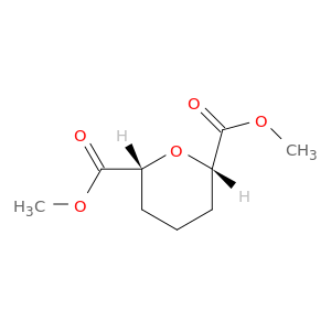 2H-Pyran-2,6-dicarboxylic acid, tetrahydro-, dimethyl ester, cis-