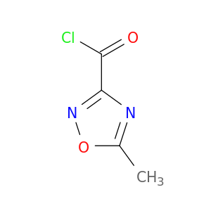 1,2,4-Oxadiazole-3-carbonylchloride, 5-methyl-
