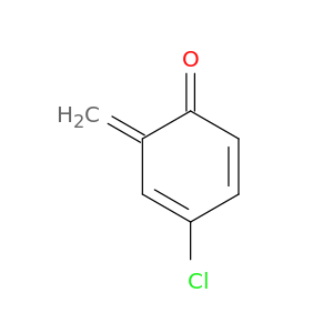 2,4-Cyclohexadien-1-one, 4-chloro-6-methylene-