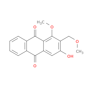 9,10-Anthracenedione, 3-hydroxy-1-methoxy-2-(methoxymethyl)-