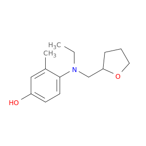 Phenol, 4-[ethyl[(tetrahydro-2-furanyl)methyl]amino]-3-methyl-