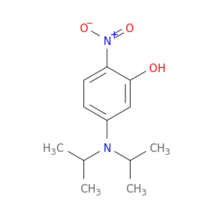Phenol, 5-[bis(1-methylethyl)amino]-2-nitro-