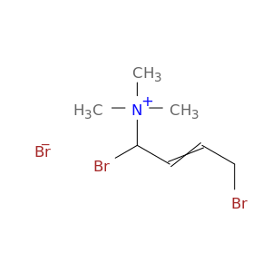 2-Buten-1-aminium, 1,4-dibromo-N,N,N-trimethyl-, bromide