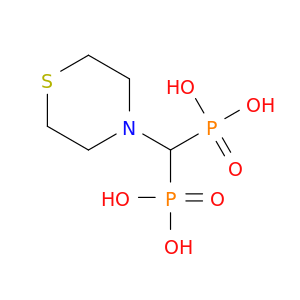 Phosphonicacid, P,P'-(4-thiomorpholinylmethylene)bis-