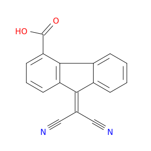 9H-Fluorene-4-carboxylic acid, 9-(dicyanomethylene)-