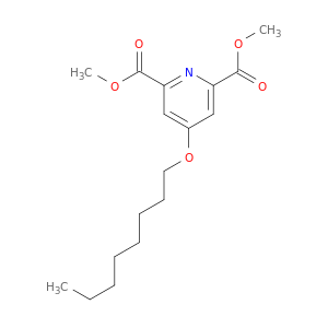 2,6-Pyridinedicarboxylic acid, 4-(octyloxy)-, dimethyl ester
