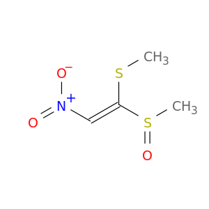 Ethene, 1-(methylsulfinyl)-1-(methylthio)-2-nitro-, (E)-