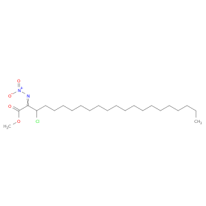 Docosanoic acid, 3-chloro-2-(nitroimino)-, methyl ester