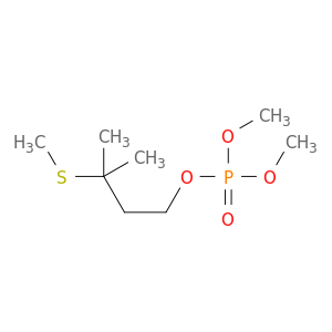 Phosphoric acid, dimethyl 3-methyl-3-(methylthio)butyl ester