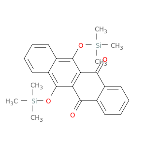 5,12-Naphthacenedione, 6,11-bis[(trimethylsilyl)oxy]-