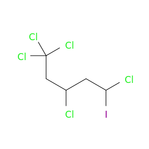 Pentane, 1,1,1,3,5-pentachloro-5-iodo-