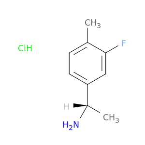 (S)-1-(3-氟-4-甲基苯基)乙胺