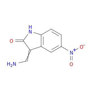 2H-Indol-2-one,3-(aminomethylene)-1,3-dihydro-5-nitro-