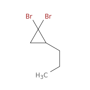 Cyclopropane, 1,1-dibromo-2-propyl-
