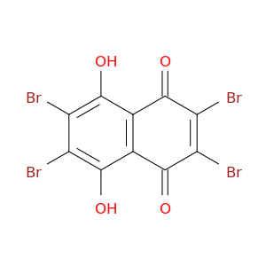 1,4-Naphthalenedione, 2,3,6,7-tetrabromo-5,8-dihydroxy-