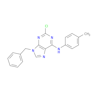 9H-Purin-6-amine,2-chloro-N-(4-methylphenyl)-9-(phenylmethyl)-